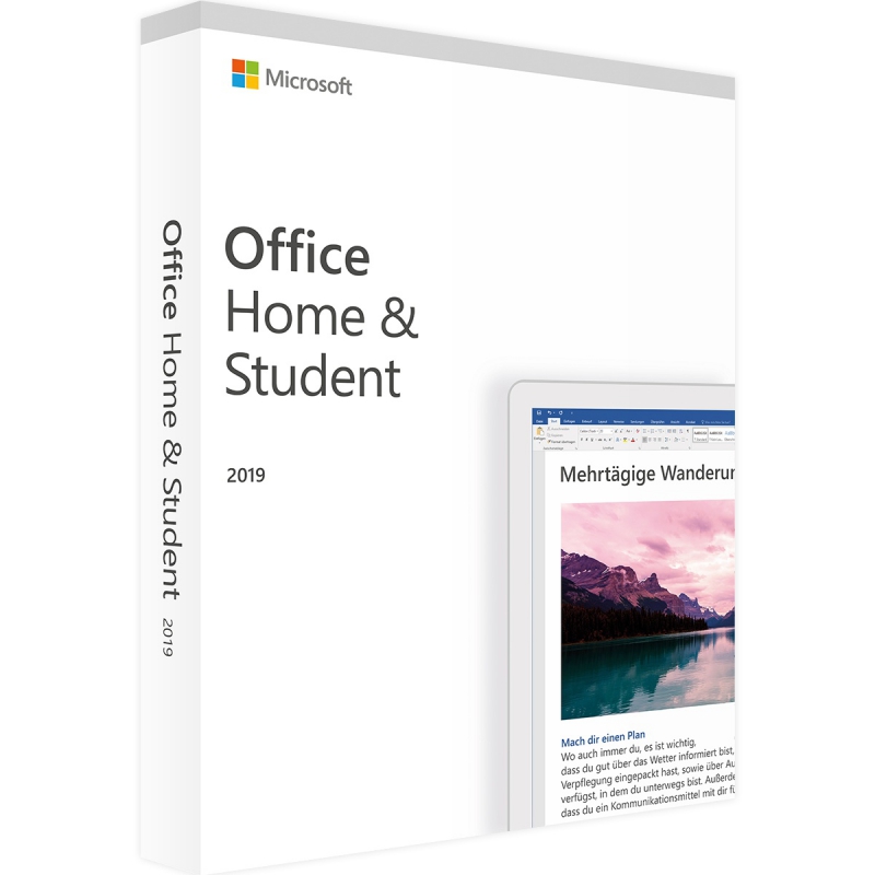 microsoft office 2019 home & student mac