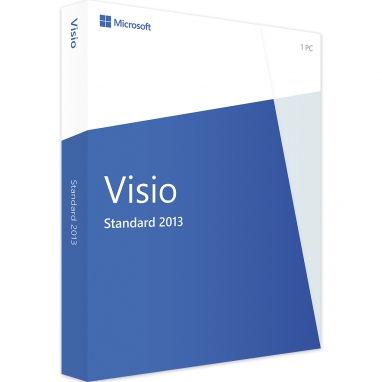 Microsoft Visio Standard 2013 MAK-Schlüssel 50 Aktivierungen