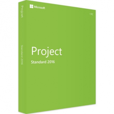 Microsoft Project Standard 2016 MAK-Schlüssel 50 Aktivierungen